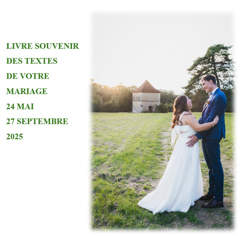 Livre du mariage de Léo et Pauline